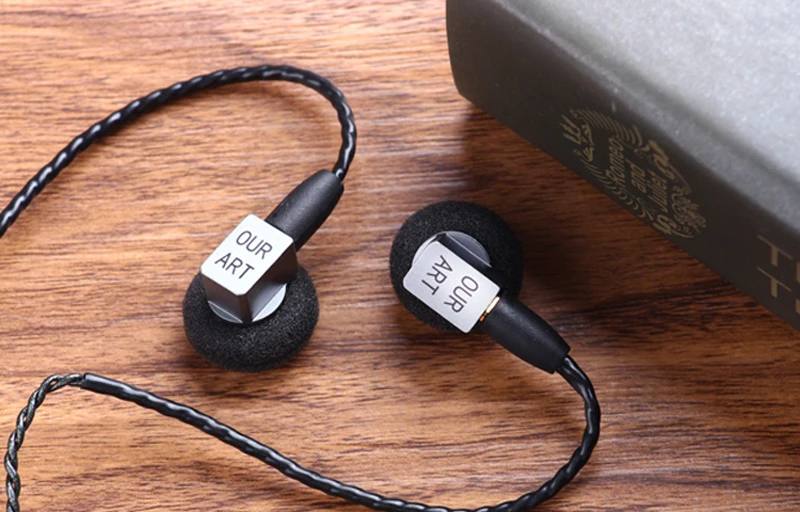 OURART Ti7 MMCX гарнитура Hi-Fi Стерео Динамические наушники-вкладыши с шумоподавлением басовые наушники кабель для Shure se215 se535 se846