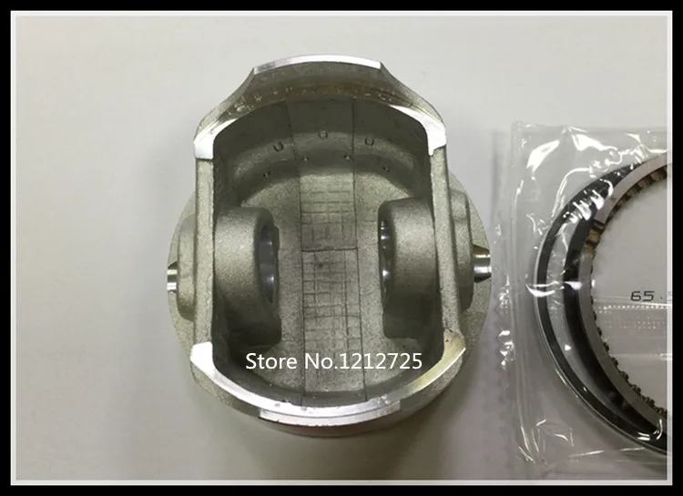 Zongshen мотоцикл CB250 Viper ZS250GY поршневых колец сборки 65.5 мм Размеры увеличение+ 0.5 мм(66 мм) поршневой 15 мм 166fmm 167fmm