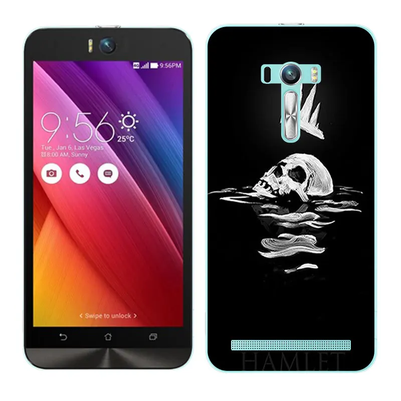 19 Для Asus Zenfone Selfie ZD551KL 5,5 дюймов Мягкий силиконовый чехол для телефона с изображением слона Обложка с рисунком для Asus Zenfone Selfie ZD551KL Fundas - Цвет: 19