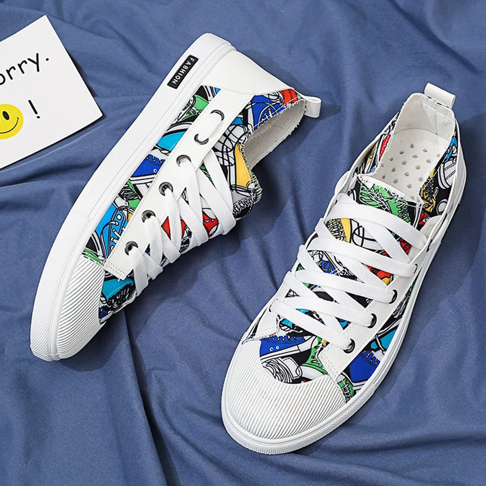 2019 Новая мужская обувь повседневная парусиновая модные легкие кроссовки на