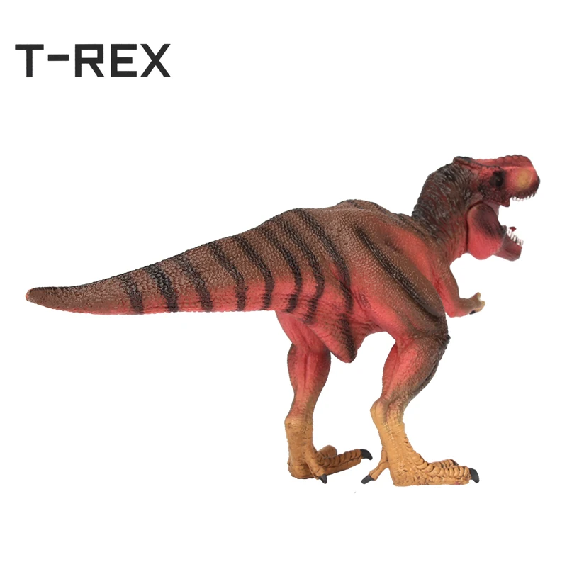 T REX новинка Парк Юрского периода красный тираннозавр Рекс игрушечный