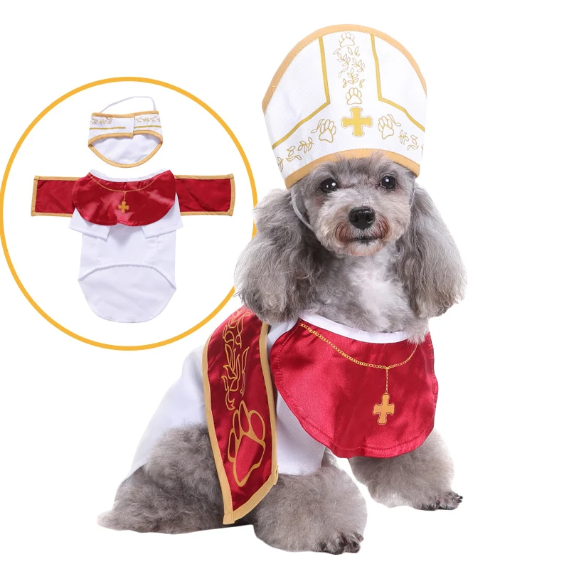 Новый Крестный отец Косплэй Pet костюм для собаки кошки ролевая игра одевания