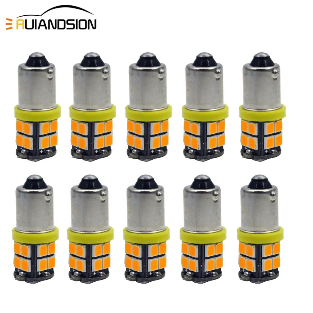 10 шт. ba9s h6w bax9s bay9s 1 Вт h21w Baw9s светодиодный 2835 20smd автомобильный сигнальный