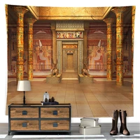 sepyue egyptian tapestry landscape tapestry 100 polyester bohemian tapestry wall hanging window tapestry