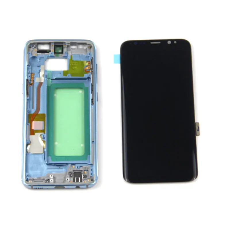 Для Samsung Galaxy S8 G950 G950F G950fd LCD сенсорный экран дигитайзер с ожогом оригинальный