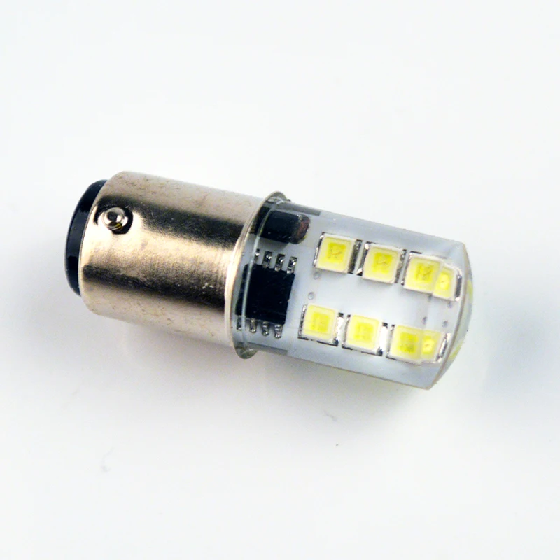Авто светодиодный светильник S25 1157 BAY15D Blink 2835SMD силиконовый корпус 12 чипов