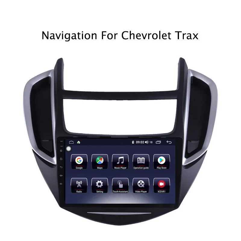 9 "Android 8 1 core 4G ram 64G rom 1DinGPS навигация автомобильное радио для Chevrolet Trax с Carplay/4G LTE |