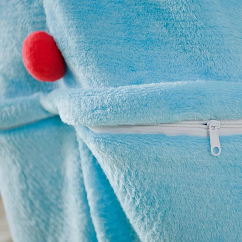 ACTIONCLUB/синяя Пижама с рисунком Женский Мягкий комбинезон милая Аниме ночная