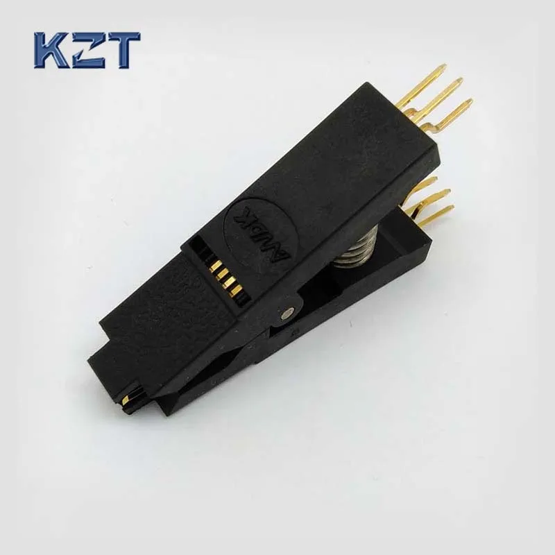 BIOS SOP8 SOIC8 Bent Original Test Clip Pin Pitch 1.27mm For EPROM Programming Suitable for Dupont Line | Обустройство дома
