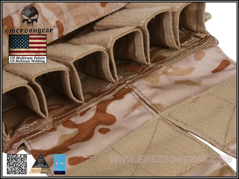 Emerson Back Pack BY ZIP Panel для AVS JPC2.0 CPC тактический жилет аксессуар посылка Multicam Arid EM9286 |