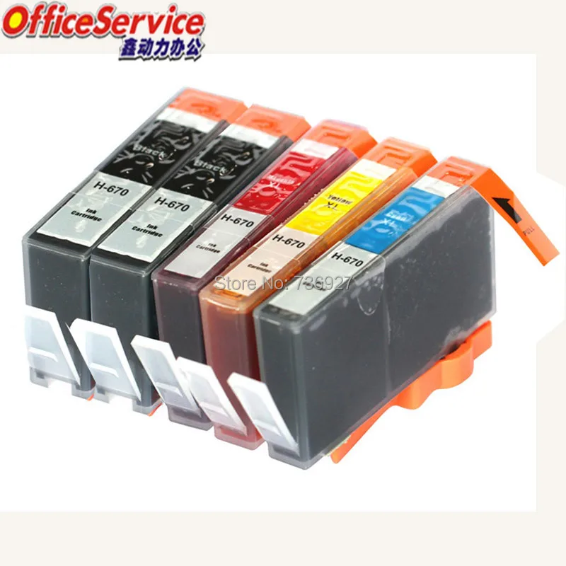 Картридж для струйного принтера HP 670 670xl 3525 4615 4620 4625 5525 6526 | Компьютеры и офис
