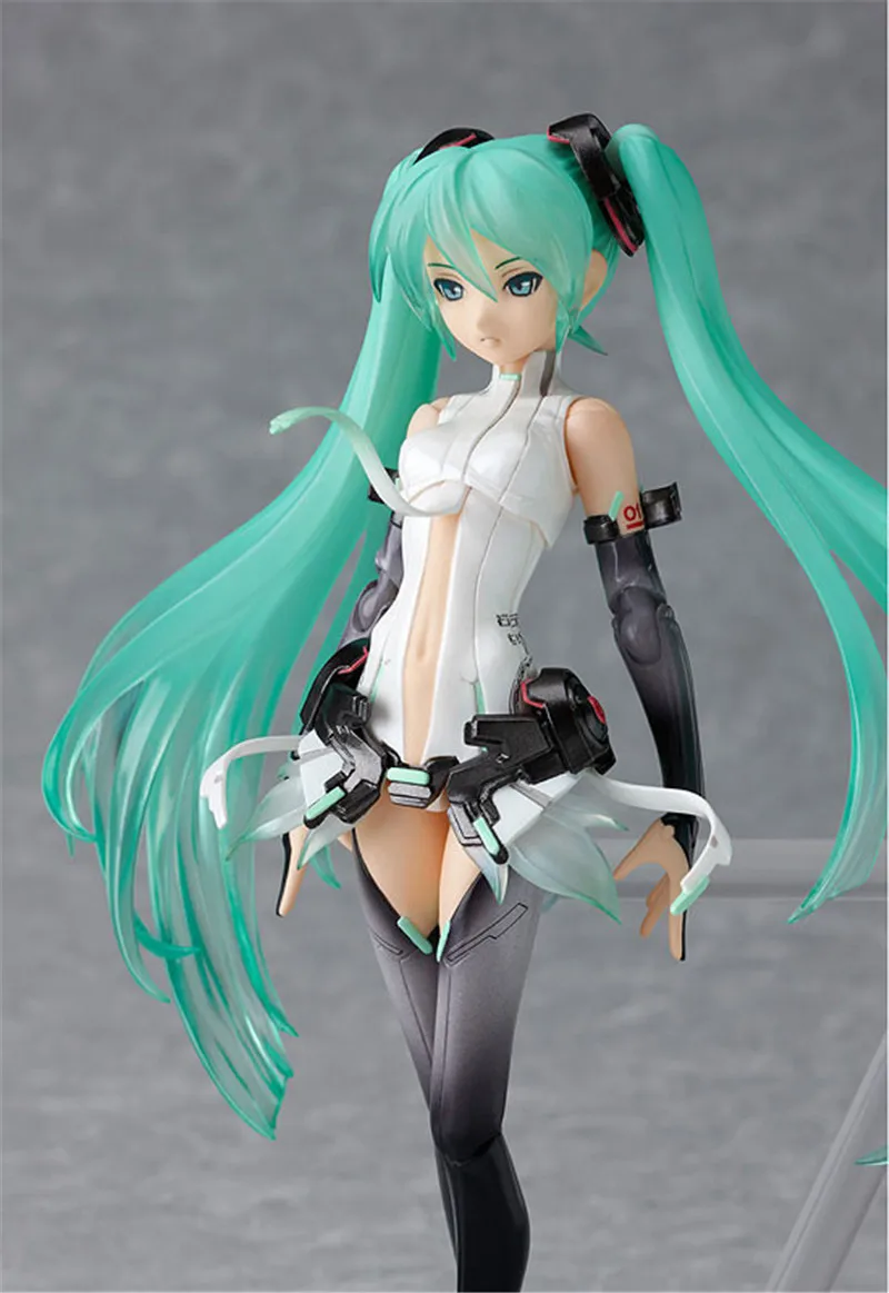 Хит продаж Аниме Vocaloid Hatsune Miku Figma ПВХ 5 дюймов коллекция хобби передвижная кукла