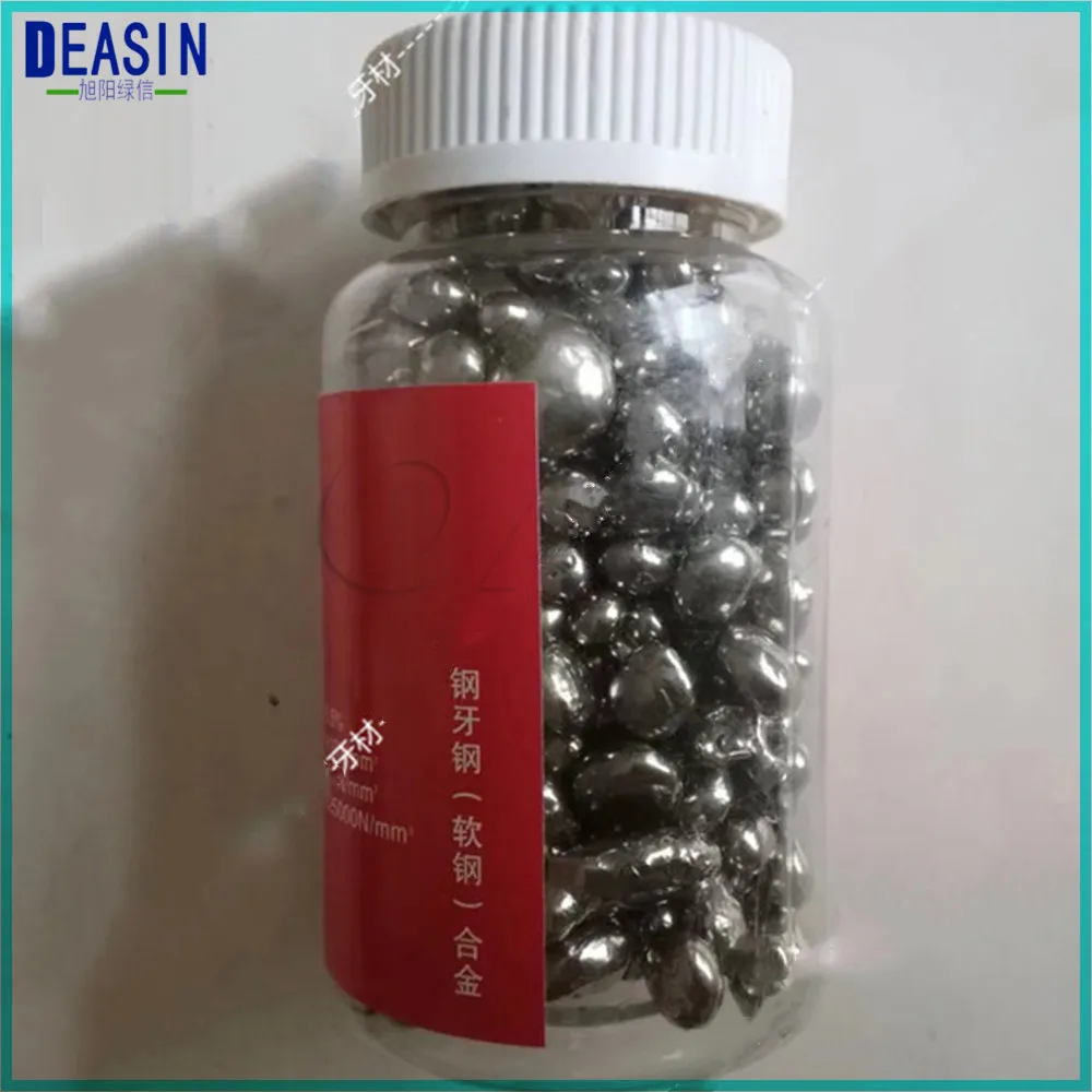 

Denture 1Kgs Dental Lab Steel tooth Soft alloy STSA Steelrend teeth Partial DentureAmerica Import Material