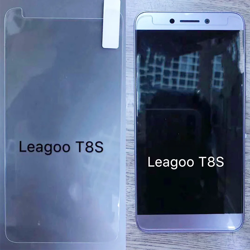 Leagoo T8s закаленное стекло 5 ''Leagoo Защитная пленка для экрана 9H 2.5D ультра тонкая