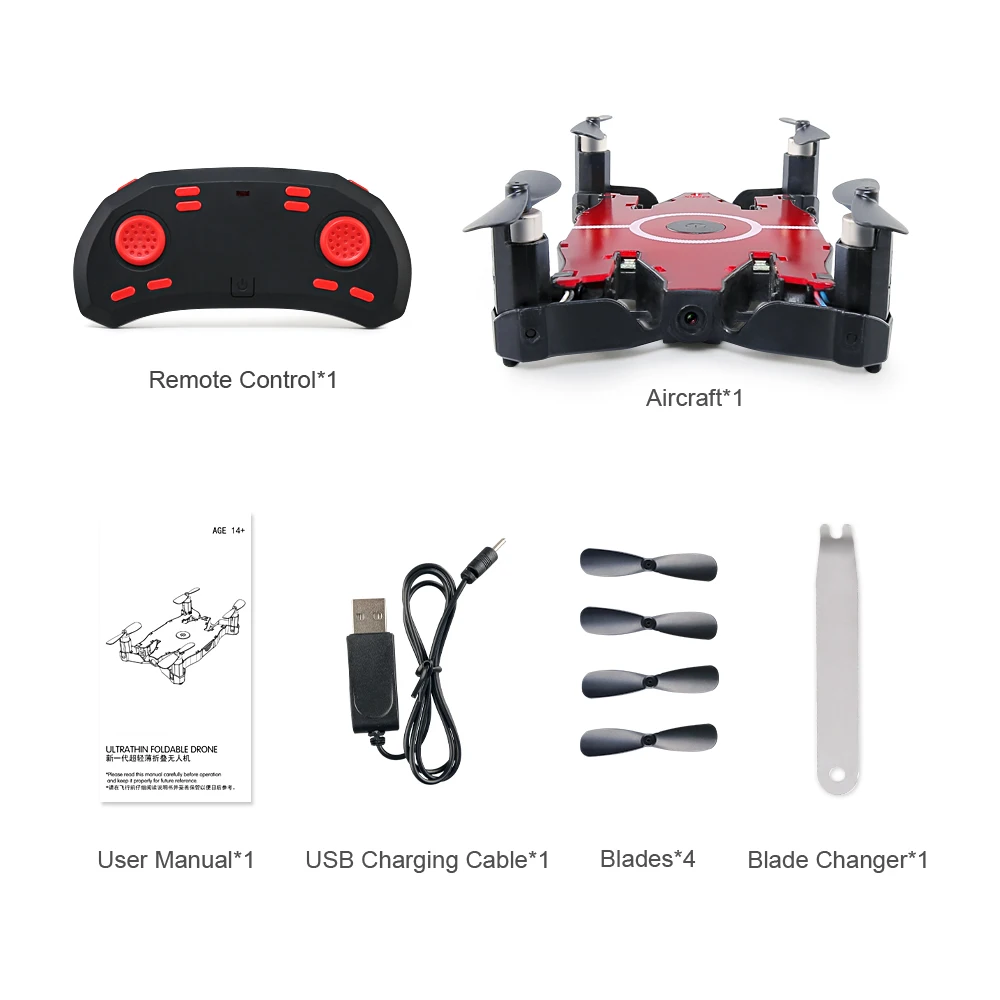 JJRC T49 Wifi FPV мини селфи Дрон HD камера Авто Складная Рука RC Квадрокоптер вертолет