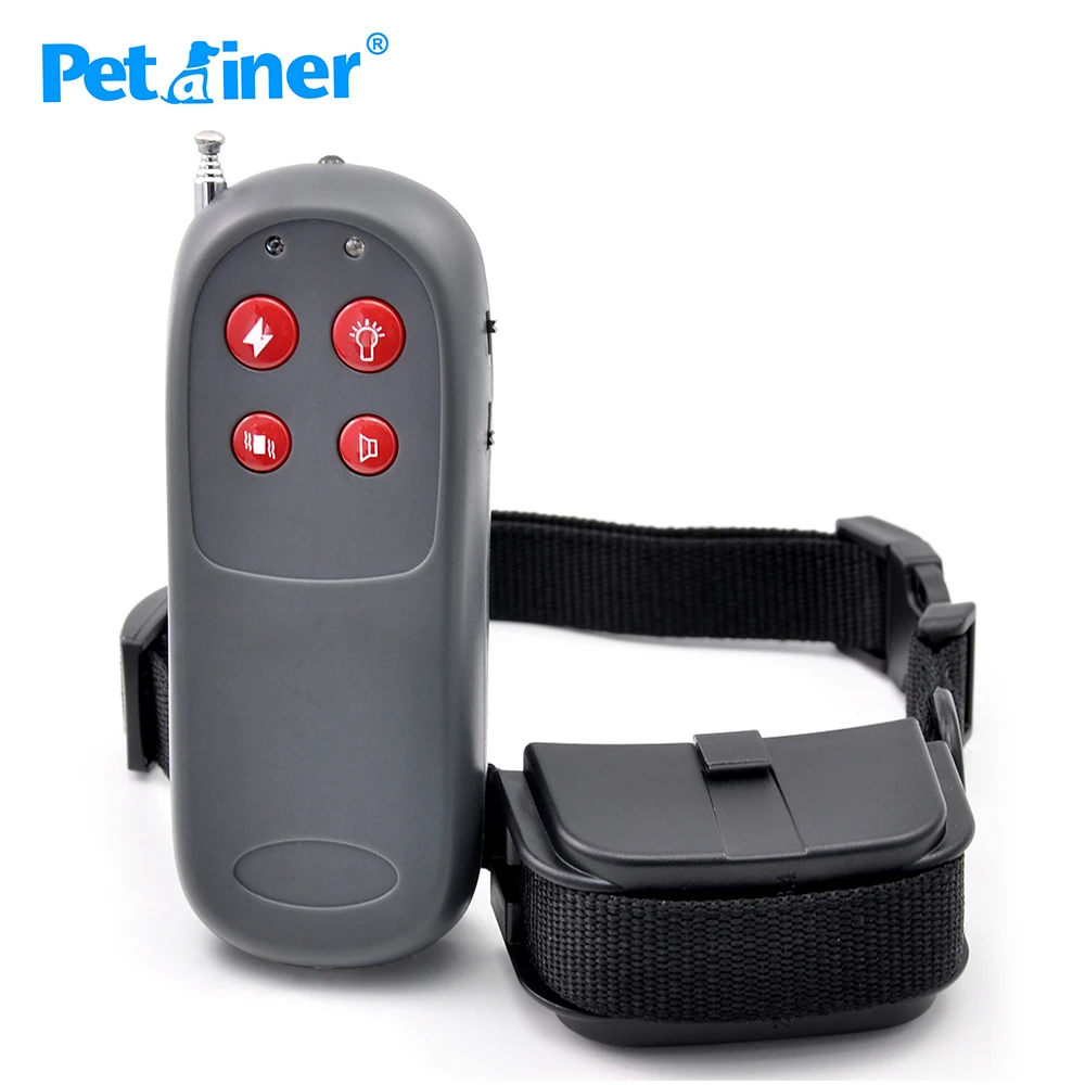 Petrainer 998C звуковой сигнал светильник Электрический шок собака Шокирующая