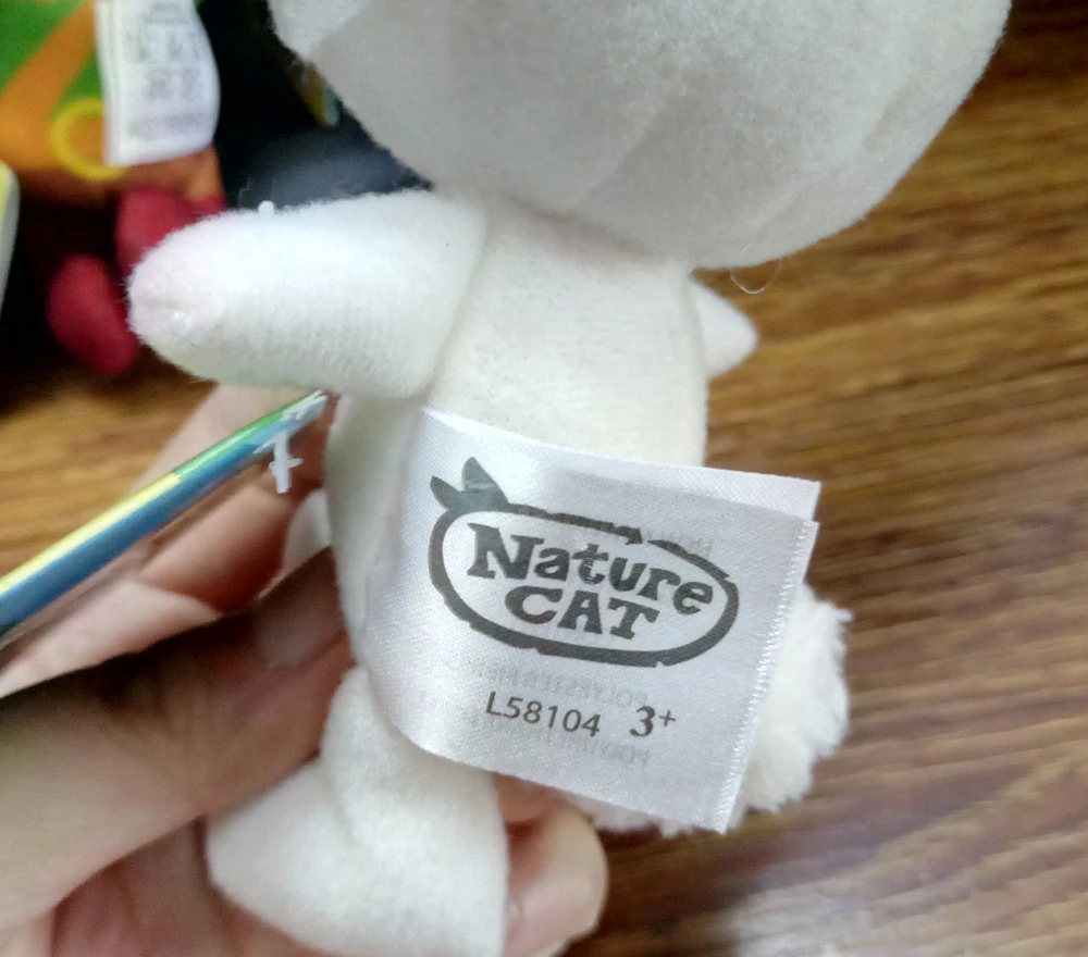 

Nature Cat HAL DAISY SQUEEKS stuffed plush toy key chains