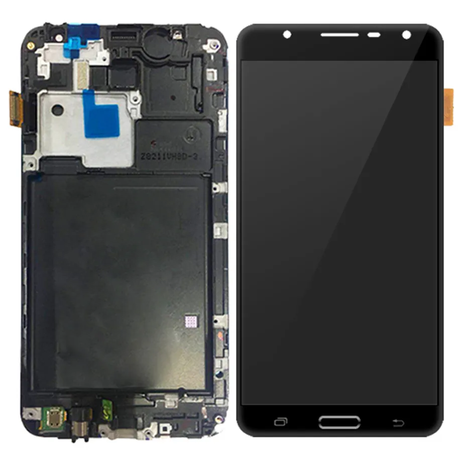 J7 Neo j701/j701F/M/MT ЖК-дисплей для samsung J7 Nxt J701F J701M J701 J7 Core ЖК-дисплей сенсорный экран регулировка яркости рамка Корпус