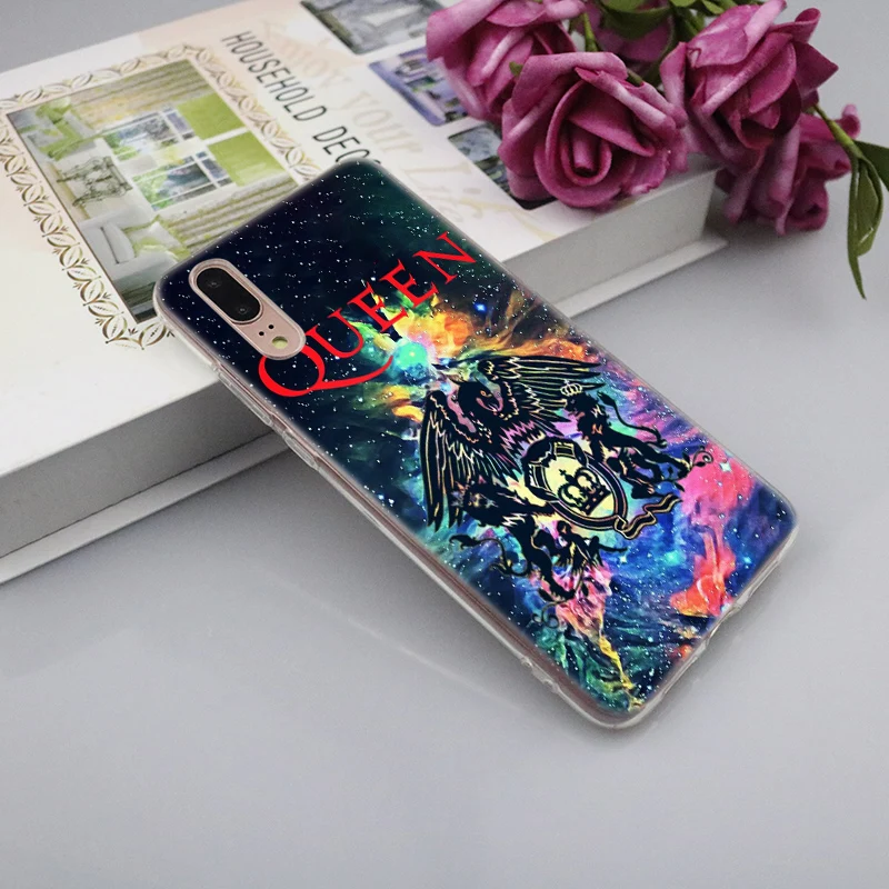Горячая queen полоса Мягкий силиконовый чехол для телефона, для huawei P30 P20 P10 P9 P8 Lite P30 P20 мини-видеокамера-регистратор с креплением к P Smart плюс Модный чехол с принтом"