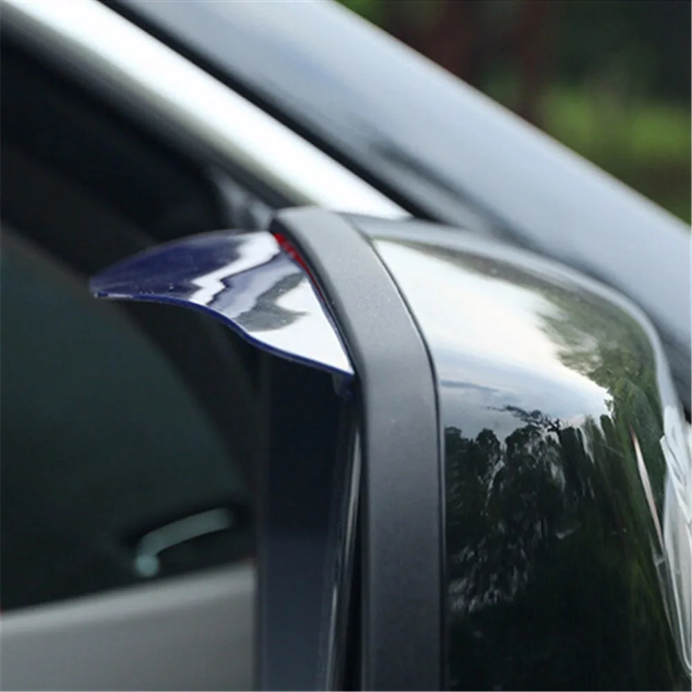 

Car Rear View Mirror Rain Eyebrow Protector Eyebrow Cover Side Shield (Pair)
