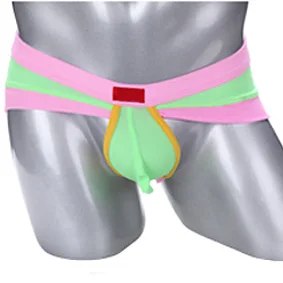 Мужское нижнее белье трусы Softy U shape Pouch высокое качество лоскутные сексуальные