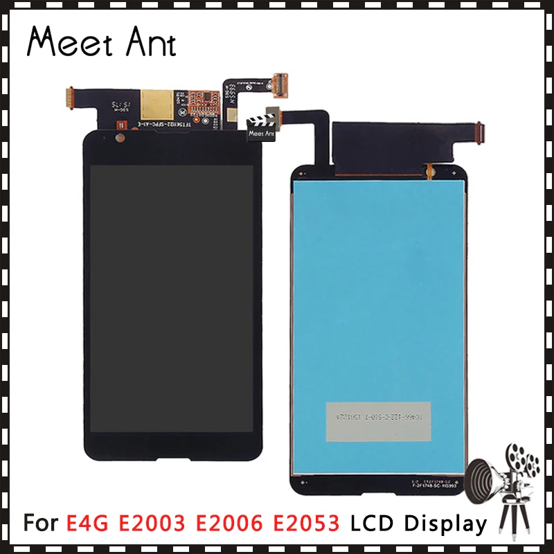 

High Quality 4.7" For Sony Xperia E4G E2003 E2006 E2053 LCD Display Screen With Touch Screen Digitizer Assembly