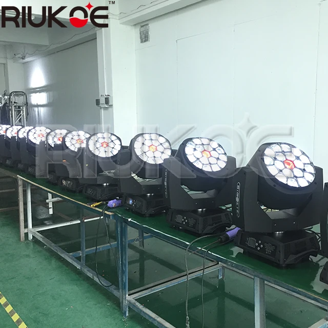RIUKOE сценическое освещение и эффекты 19x15 Вт пчелиный глаз светодиодный моющийся