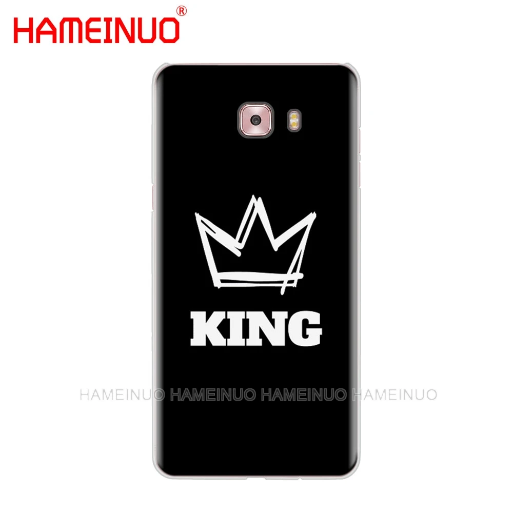 HAMEINUO Король Королева пара чехол для телефона Samsung Galaxy C5 C7 C8 C9 C10 J2 PRO 2018 | Мобильные