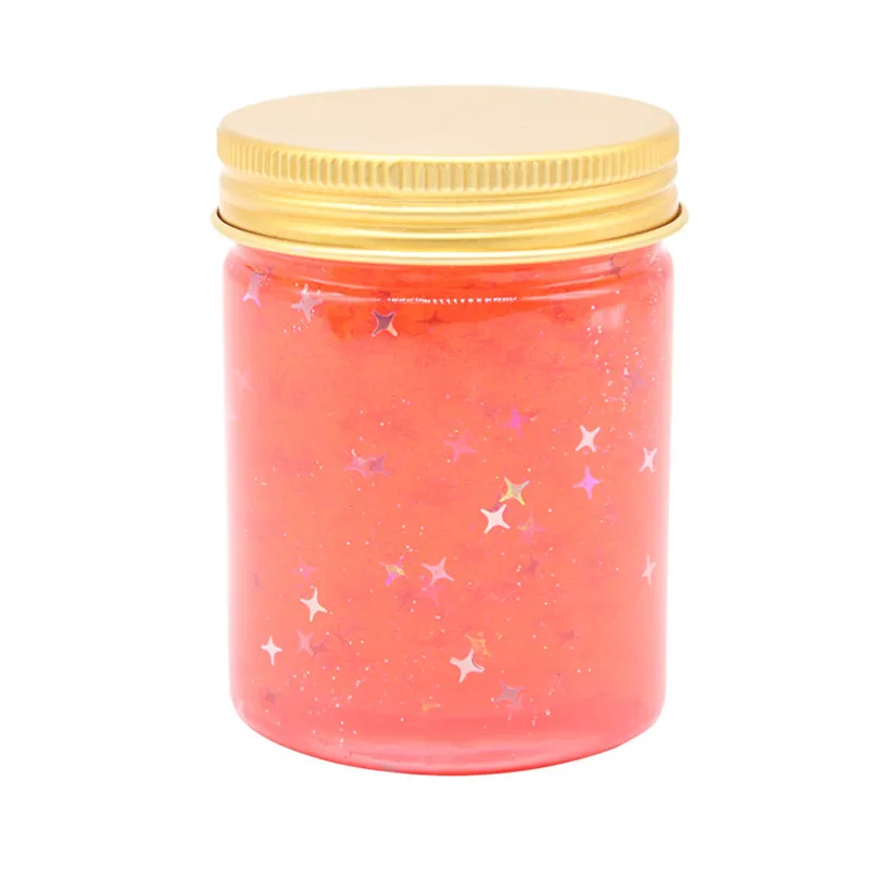 2019 пенная прозрачная пушистая слизь DIY Crystal Lizun тесто антистресс шламовая игрушка