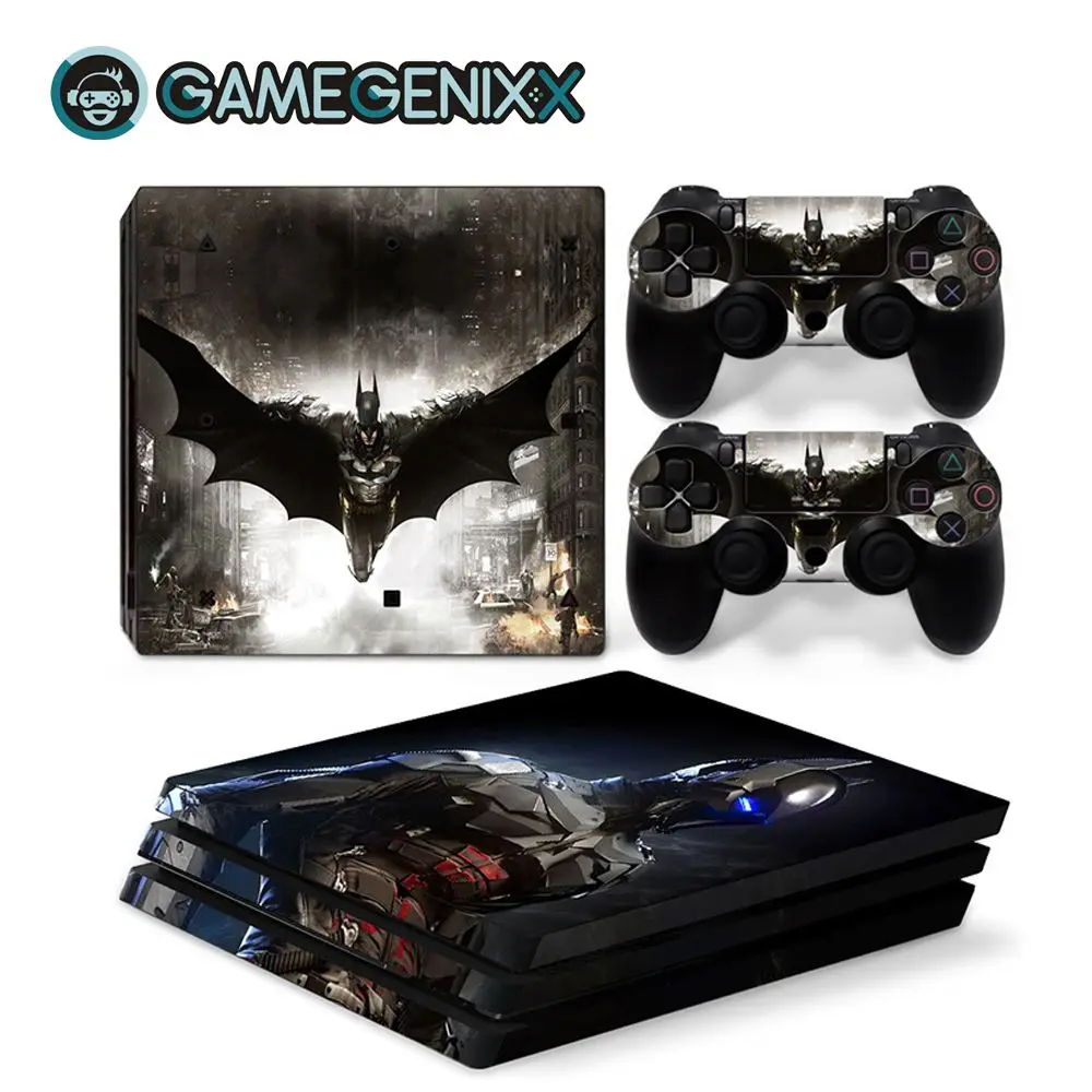 Наклейка GAMEGENIXX Skin Виниловая наклейка для консоли PS4 Pro и 2 контроллера Super