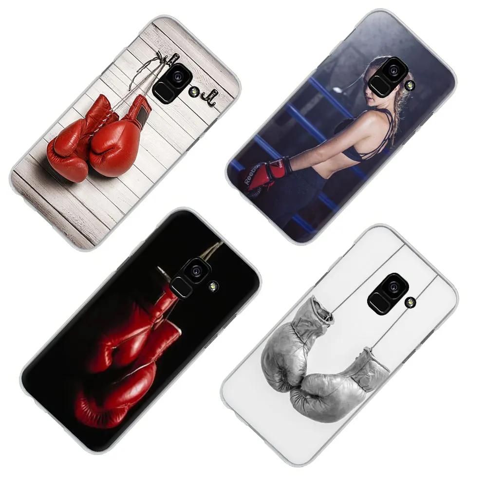 Спортивные Боксёрские перчатки жесткий чехол для телефона для samsung Galaxy A10S 20S 20E 30S 40S 50S 60 70S A9 A8 A7 A6 плюс