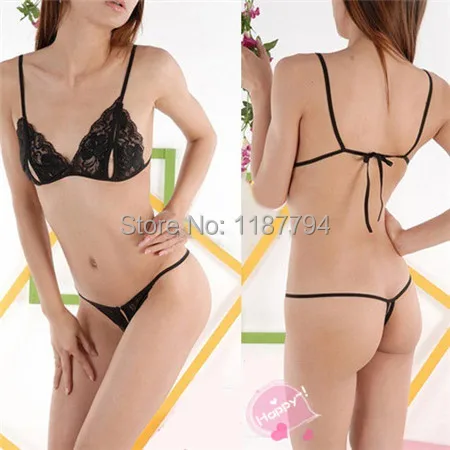 Женский сексуальный комплект нижнего белья трусы с вырезом G-string G V String Thong T Back Lace