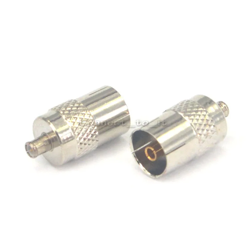 2 шт. адаптер для ТВ тюнера IEC DVB T|jack plug connector|jack connectorjack jack |