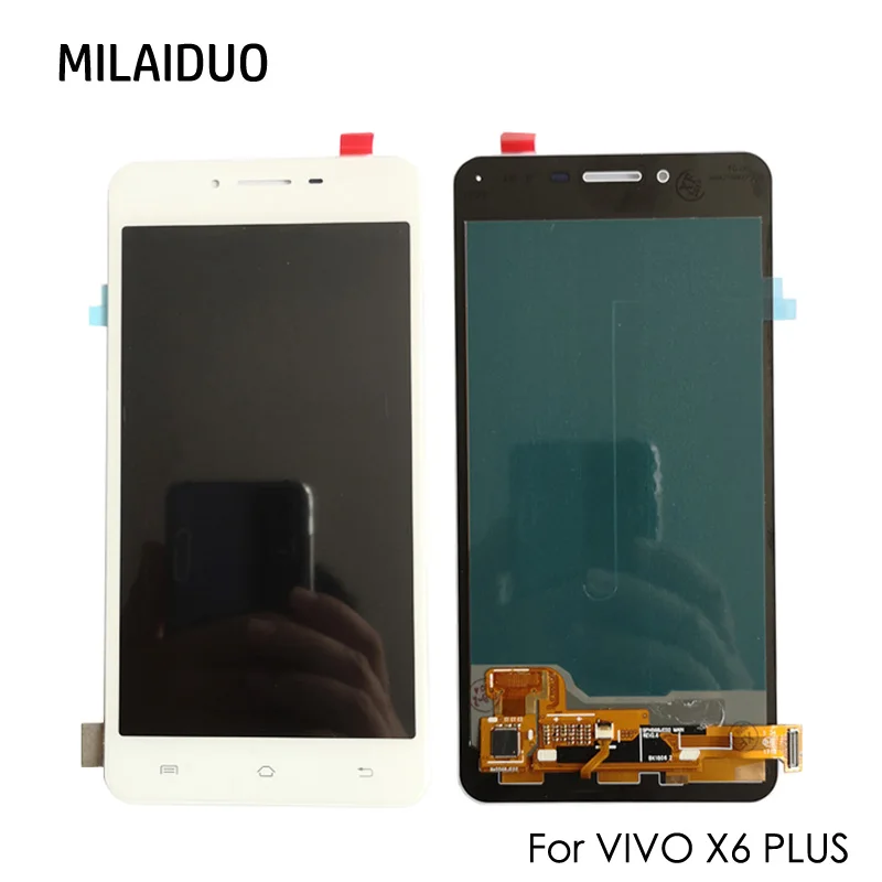 AMOLED для VIVO X6 Plus X6P ЖК-дисплей OLED сенсорный экран дигитайзер стекло полная сборка