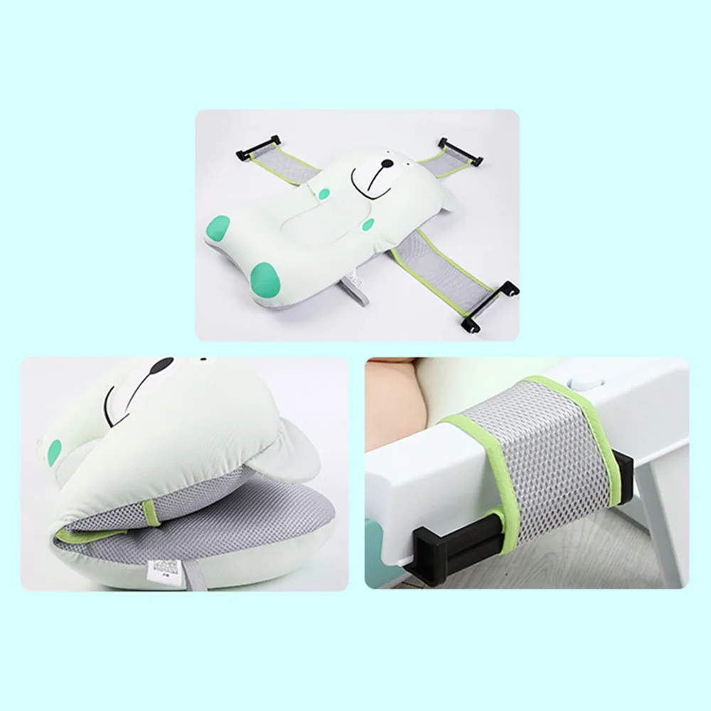 Детская ванна Складной Коврик для ванны новорожденных стул кровать и полка