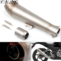 universal 36 51mm motorcycle exhaust modified scooter exhaust muffle for honda cb 599 919 400 cb600 hornet cbr 600 f2 f3 f4 f4i