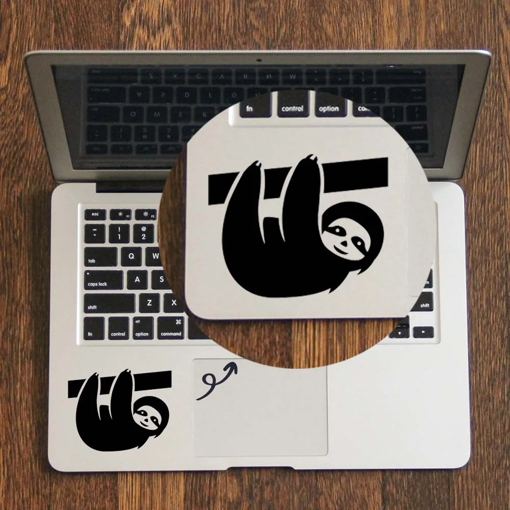 Милый ленивый виниловый трекпад для ноутбука наклейка Macbook Air Retina 11 12 13 14 15 дюймов