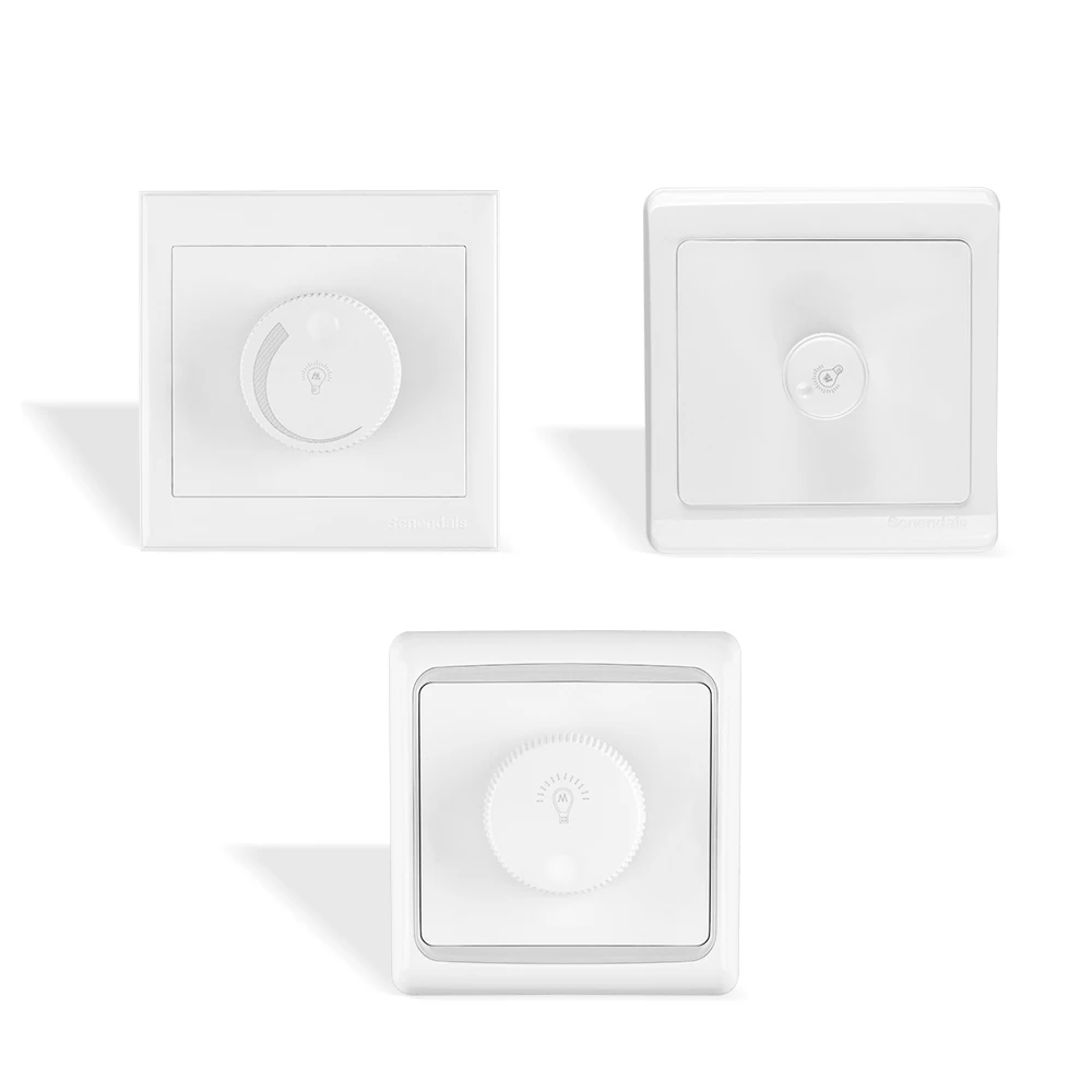 AC220V светодиодный диммер scr настенный выключатель 300 Вт 600 Вт 1000 Вт светодиодный регулятор затемнения для потолочного светильника с регулируемой яркостью