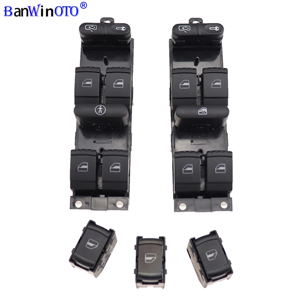 Окно Панель мастер Управление переключатель для VW Golf Jetta Passat MK4 B5 Seat Leon Toledo 1999 2000 2001 2002 2003 2004 1J4959857