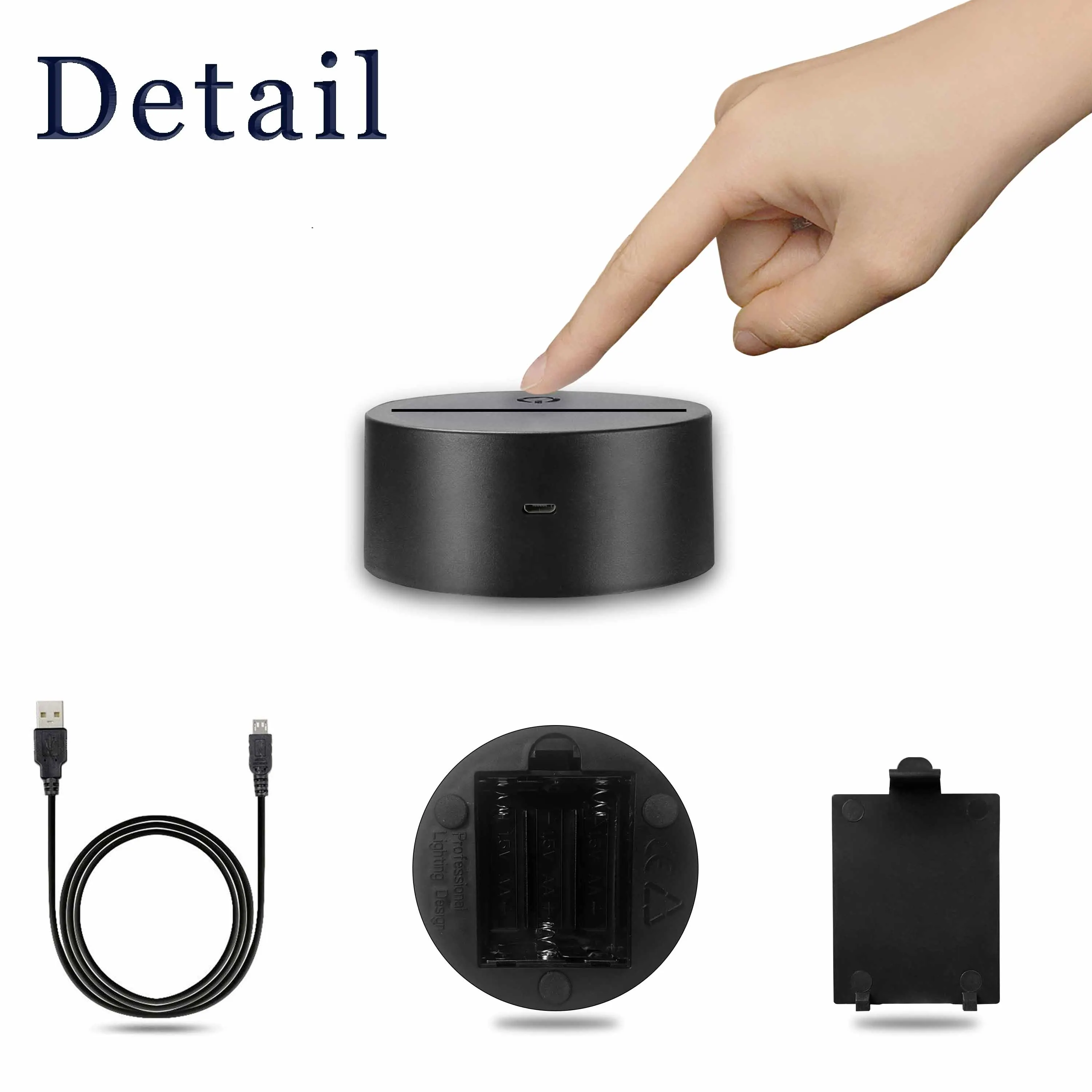 

Creative Music Piano Musical instrument 3D Lamp LED USB Mood Night Light Multicolor Switch Touch Remote Luminaria Change Table