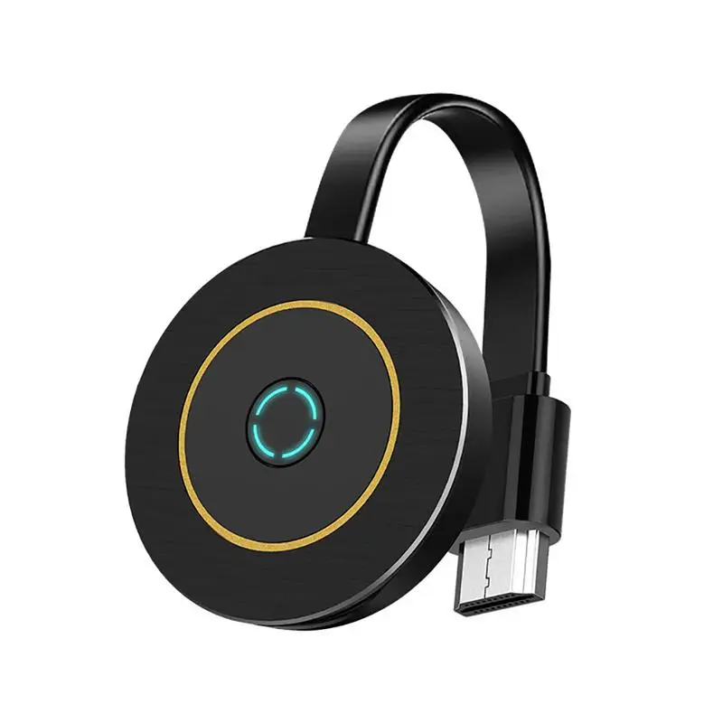 Черный G10 WiFi Дисплей ключ для ТВ HDMI DDR1Gbit AM8272X ezcast Miracast любой литой DLAN для Android iOS Iphone домашние аксессуары из кино - Цвет: Черный