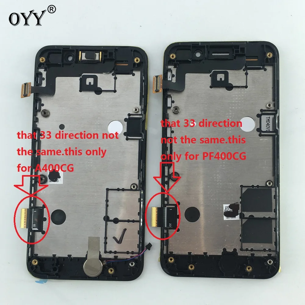 800*480 ЖК-дисплей сенсорный экран дигитайзер стеклянная панель запасные части для Asus Zenfone 4 A400CG PadFone mini PF400CG