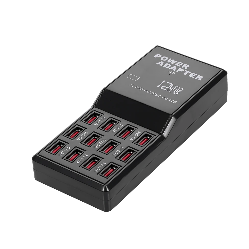 Зарядная станция с 12 портами USB зарядная док-станция зарядное устройство