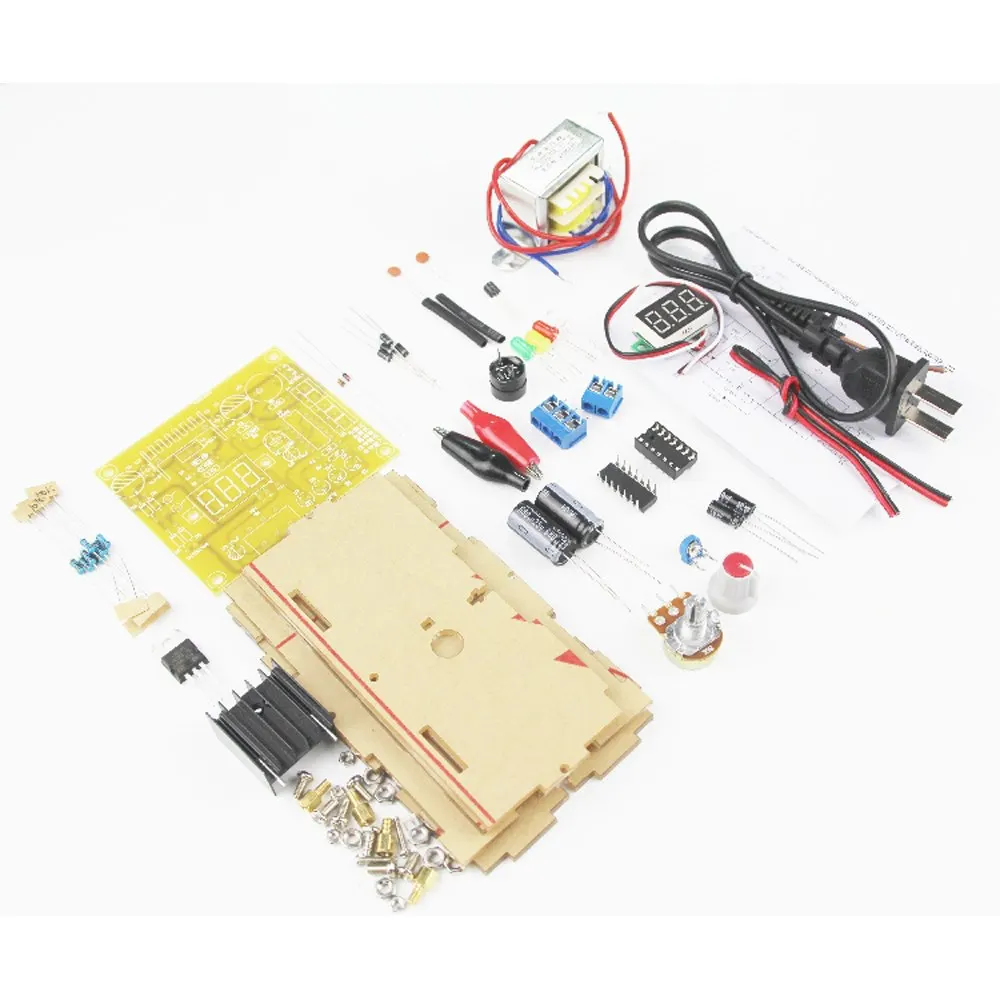 LM317 1 20-12 В 2 Вт модуль источника питания с регулируемым напряжением печатная плата
