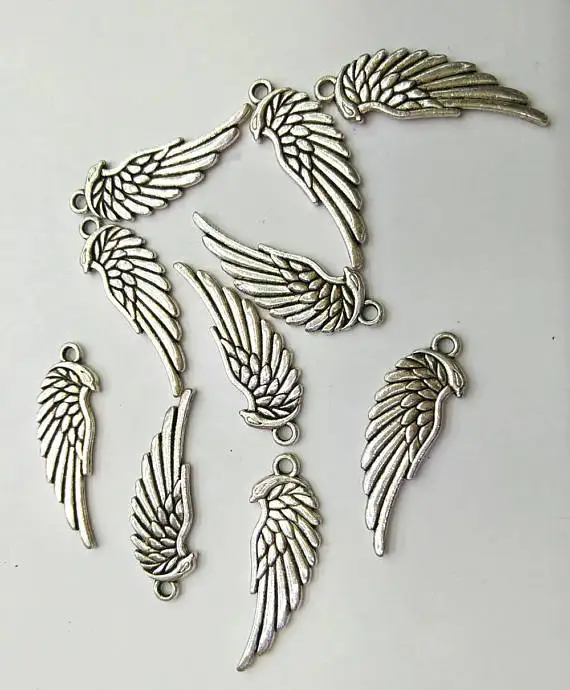 Распродажа магазина -- 100 шт шарма Rondelle античные серебряные бусины 6 мм Цветок connetor