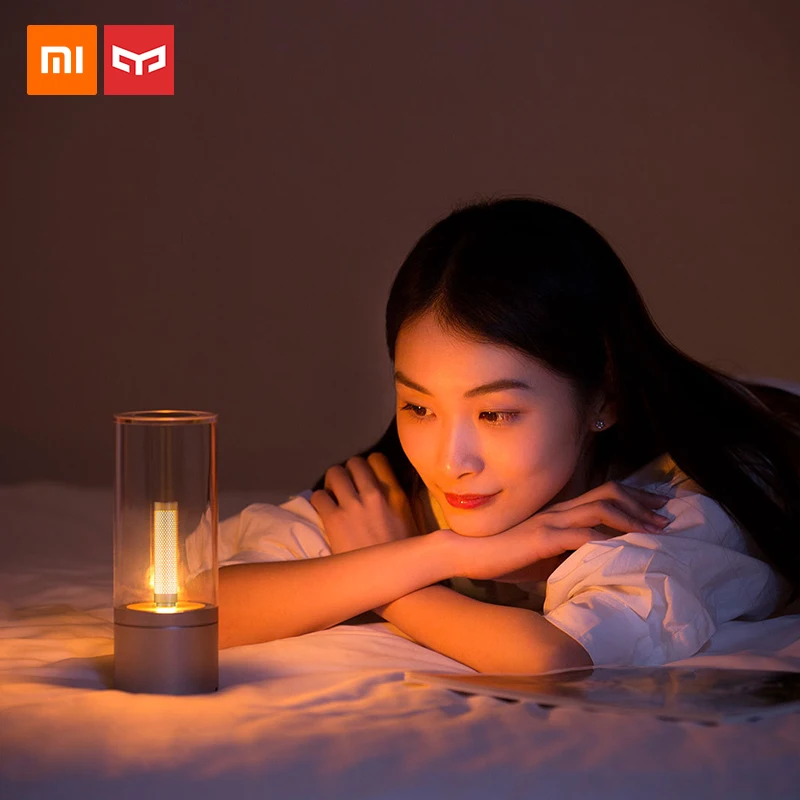 Оригинальный Xiao mi Yeelight умная свеча пульт дистанционного управления светодиодная