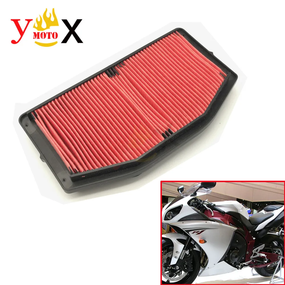 

For Yamaha YZF-R1 2009-2013 2010 2011 2012 Sport Superbike Motorcycle Cotton Gauze Air Filter Intake Cleaner System R1 09 10 11