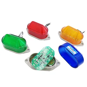 Светодиодный светильник с сигнальным сигналом, аварийный светильник с сигналом стробоскопа, маленький мигающий светильник, звуковая сигнализация 12 В 24 В 220 В