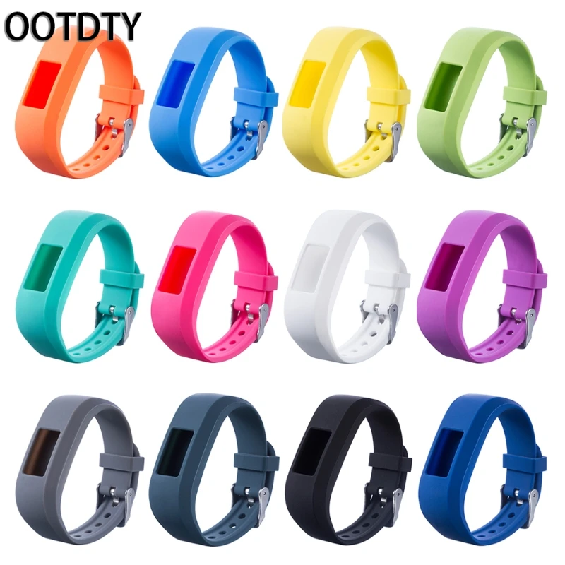 Ремешок силиконовый 35EA для Garmin Vivofit JR JR2 Junior Fitness | Электроника