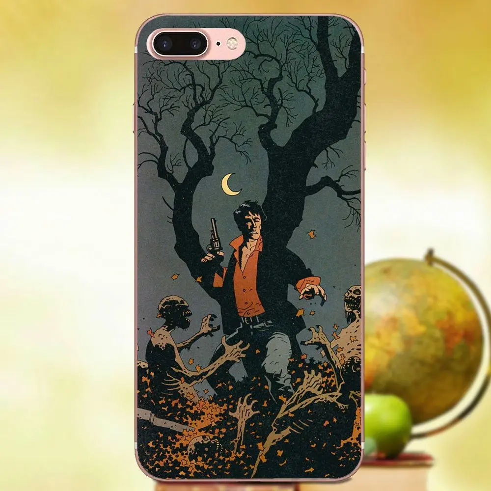 Новый роскошный чехол для телефона Apple iPhone 4 4S 5 5C 5S SE 6 6S 7 8 Plus X XS Max XR Comics &amp Dylan Dog